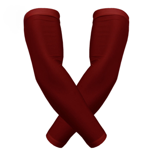 ปลอกแขนปั่นจักรยานแบบรัดรูป OEM ขายส่งยอดนิยม แห้งเร็ว พิมพ์ลายแบบรีดร้อนตามสั่ง ป้องกันรังสียูวี เป็นมิตรกับสิ่งแวดล้อม - Product Image 5