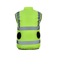 Gilet di Sicurezza Unisex ad Alta Visibilità Riflettente in Poliestere Traspirante con Tasche Multiple, Rilevamento Aghi, Abbigliamento da Lavoro, Trasferimento Termico