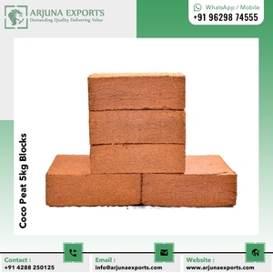 Noix de coco de qualité agricole tourbe de coco ou fibre de coco brique de 5kg pour distributeurs de détail - Product Image 3
