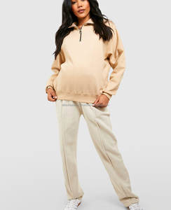 Personalizado hombres mujeres Streetwear Puff estampado frontal ecológico peso pesado 400 420 500 Gsm sudaderas con capucha de algodón con cremallera de gran tamaño - Product Image 2