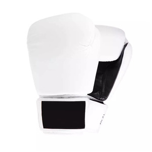 Factory Direct Custom Logo PU Leather Boxing <b>Gloves</b> <b>Moisture</b> Wicking Hook Loop Closure Kick Boxing Training Sparring <b>Gloves</b> - Product Image 1