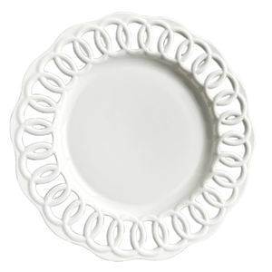 2024 nouveauté ensemble <span class=keywords><strong>de</strong></span> vaisselle en céramique blanche avec assiette <span class=keywords><strong>de</strong></span> chargeur <span class=keywords><strong>de</strong></span> conception creuse en dentelle pour la location d'événement <span class=keywords><strong>de</strong></span> location <span class=keywords><strong>de</strong></span> fête <span class=keywords><strong>de</strong></span> mariage élégante - Product Image 4