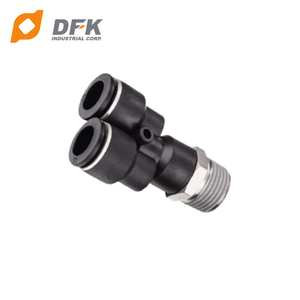Conexiones Neumáticas en Forma de Y DFK EPX10 Macho, Presión de 0~1.1Mpa, Temperatura de Funcionamiento de -10~60C, 0.0401kg - Product Image 3