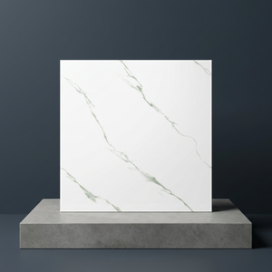Baldosas de Porcelana con Efecto Mármol Marfil Volcano Vistaar, 600x600mm, Acabado Brillante - Product Image 5