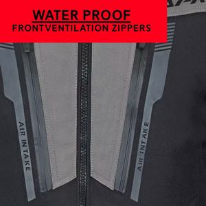 Blouson d'été pour moto pour hommes et femmes, équipement de moto avec rembourrage de protection, tissu Cordura, visibilité nocturne améliorée - Product Image 6