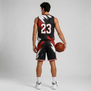 Uniforme de Baloncesto Unisex para Adultos, Colores Personalizados, Transpirable, Logotipo Personalizado, Superelástico, Alta Calidad, Nuevo Modelo, Venta al Por Mayor - Product Image 4
