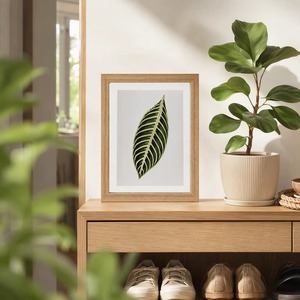 REHMAN CRAFT Cadre photo rectangulaire en bois massif fait main, écologique, décoratif, avec passe-partout pour photos de mariage et de famille - Product Image 3