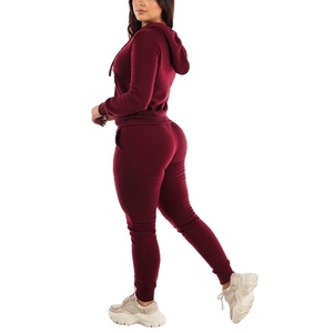 กางเกงวอร์มขายาวสำหรับธุรกิจกางเกงเอวสูงยืดได้สำหรับผู้หญิงดีไซน์แบบขาตรงกว้างสไตล์คาร์โก้ - Product Image 2