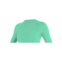 T-shirt de sport à manches longues pour femme, anti-transpiration, coupe ajustée, protection contre les éruptions cutanées, logo personnalisé, couche de base de compression pour femme