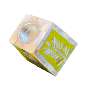 Velora Pearl Luxury Bakhoor Burner Premium <b>Mother</b> of Pearl Inlay Incense Holder with Iridescent Mosaic Pattern for Elegant - Product Image 5