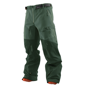 HANO 2024 Nuevos Pantalones de Lona para Mujer con Costuras Decorativas, Cintura Media Elástica, Cordones, Estilo Cargo de Pierna Recta, Ajuste Holgado - Product Image 4