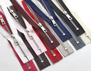 Couleur et taille personnalisées, logo, prix fabricant, 3 #   Fermetures éclair en laiton à extrémité fermée pour manteaux, vêtements et sacs - Product Image 5