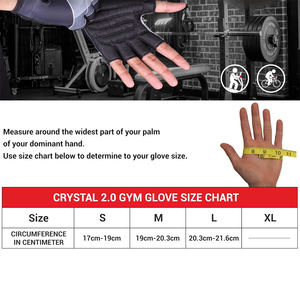 Guantes Deportivos Unisex Personalizados, Ligeros, de Medio Dedo, Antideslizantes, Elásticos en 4 Direcciones, Transpirables, con Cordones, para Levantamiento de Pesas - Product Image 5