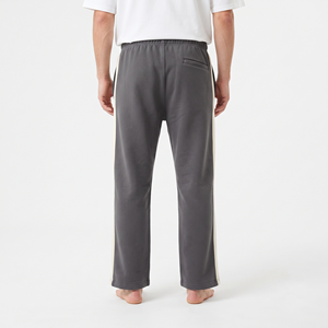 Pantalon de jogging ample en coton pour homme, coupe large, avec bande latérale, style streetwear décontracté - Product Image 5