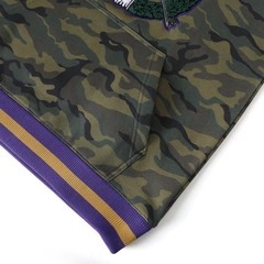 Sudadera de Hombre con Mangas Raglán y Estampado de Camuflaje, con Logotipo Bordado, Cuello Redondo, Corte Regular, Estilo Casual - Product Image 6