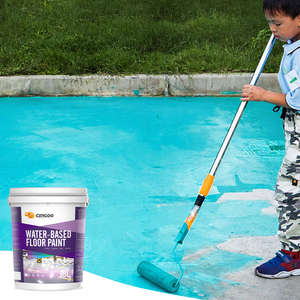 Pintura Epóxica para Pisos a Base <span class=keywords><strong>de</strong></span> Agua <span class=keywords><strong>de</strong></span> 18L, Resistente a Grietas, Revestimiento Acrílico para Pisos <span class=keywords><strong>de</strong></span> Concreto, Ideal para Estacionamientos y Almacenes - Product Image 1