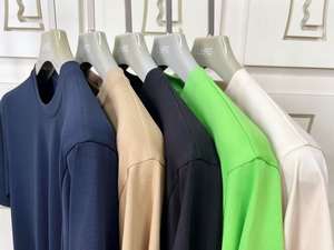 เสื้อยืดคอกลมแขนสั้น GO FIT IT สำหรับผู้ชาย คุณภาพสูง เหมาะสำหรับฤดูร้อน ทรงปกติ น้ำหนัก 200 กรัม ผลิตจากผ้าโพลีเอสเตอร์/คอตตอนที่เป็นมิตรต่อสิ่งแวดล้อม - Product Image 5