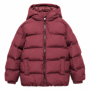 Winter Custom Casual Men's Zipper Thin Front Hooded Reversible Eco-Friendly Waterproof Breathable Quick Dry 100% Nylon Shell - Product Image 3