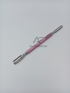 AL_FARDAN Repousse-cuticules et grattoir à ongles en acier inoxydable avec logo personnalisé pour manucure et outils de nail art - Product Image 6