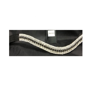 สายรัดหน้าผากม้าทำจากหนัง - Product Image 1