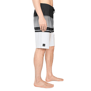 Shorts de bain décontractés pour hommes, respirants, écologiques, à séchage rapide, avec cordon de serrage à la taille et poche - Product Image 4