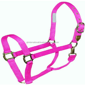 PREMIUM QUALITY HORSE HALTER IN VERY ATTRACTIVE COLOR HORSE RIDING NYLON HALTER IN FULL COB OVER SIZES - Product Image 5