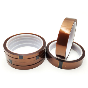 เทปโพลีไอไมด์อุณหภูมิสูงพร้อมกาวซิลิโคนความหนาของ40mic สำหรับแผงวงจร PCB การใช้งานแบตเตอรี่ลิเธียม - Product Image 3