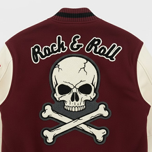 Chaqueta Varsity de Invierno para Hombre, Bordado Chenille de Alta Calidad, Fabricación Profesional, Logotipo Personalizado en la Parte Delantera, Ecológica y Transpirable - Product Image 5