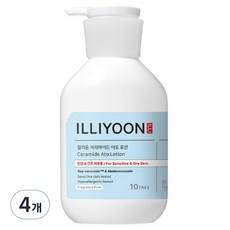 Illiyoon Ceramide Ato Lozione Senza Profumo, Confezione da 4, 350ml, Cura del Corpo per Pelle Sensibile, Prezzo Scontato - Product Image 1