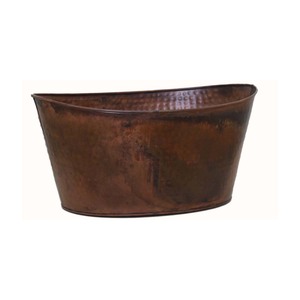 Modern Hammered Metal Beverage <b>Container</b> for Chilled Drinks <b>Wine</b> Beer and Cocktails - Product Image 1