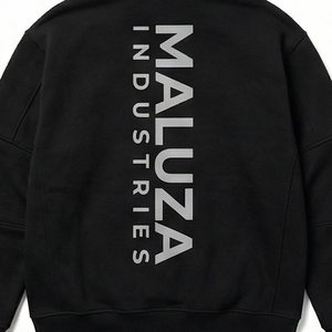 Sudadera con Capucha Unisex de Forro Polar Grueso, Bordada, para Invierno, Cálida, Informal, Colección Europa, Maluza Industries - Product Image 3