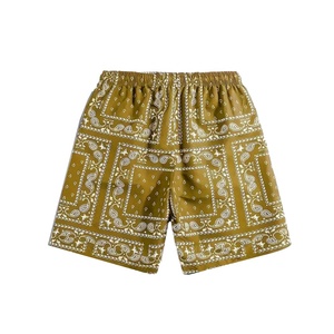 Pantalones Cortos Deportivos de Verano con Logotipo Personalizado al por Mayor Directo de Fábrica, Nuevo Modelo de Pantalones Cortos de Baloncesto de Poliéster, Artículos Esenciales para Equipos Completos - Product Image 4