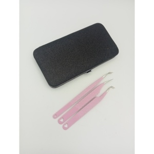 Pince à épiler pour sourcils en acier inoxydable de haute qualité, personnalisée, modèle 165, pour les soins de beauté - Product Image 1