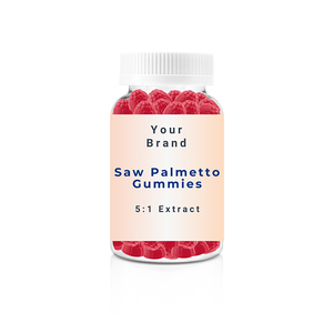 Gomitas de Palmetto 100% Naturales, Sin OMG, Veganas, Suplemento para el Cuidado de la Salud para Adultos, Origen EE. UU., Exportador en Oferta - Product Image 1