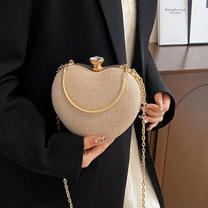 OEM ODM vintage bags for women customization women's <b>small</b> crossbody bag jewelry fashion heart shape korean bags women - Product Image 3