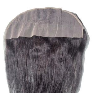 Peluca frontal de encaje 4x13 con ondas naturales, cabello humano para mujer, cabello Remy indio, cabello Taz de Bangladesh, ligera e impermeable - Product Image 1