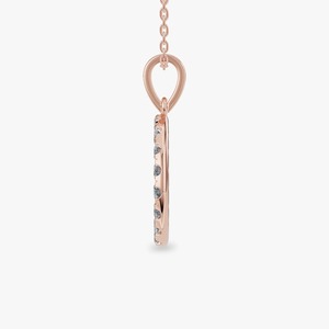 Pendentif Sagittaire en Argent 925 avec Moissanite et Accent Diamant, Charm Flèche, Collier Classique en Alliage, Bijou Unisexe, Cadeau - Product Image 3