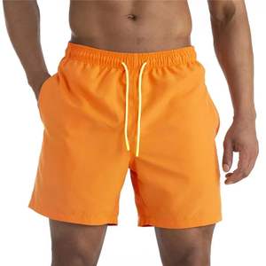 Shorts de bain simples pour hommes de haute qualité, personnalisables avec logo, vêtements de plage, best-seller, légers, nouveaux shorts de bain simples pour hommes - Product Image 3