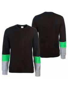Sudaderas Personalizadas para Hombre, Forradas, 100% Algodón, Sudadera de Alta Calidad con Bloques de Color, Moda Otoñal - Product Image 1