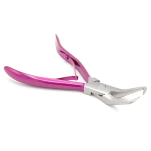 New Arrival Perfect Locks Brand Tape Application Hair Extension <b>Pliers</b> <b>Set</b> Leather Bag Hair Tools - Product Image 3