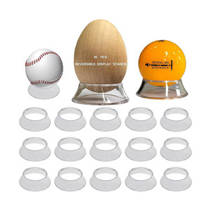 <b>PS</b> Plastic Detachable for Small Egg Fruit Baseball Ball Holder for Retail Stores - Product Image 3