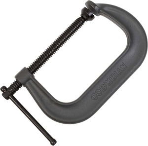 Abrazadera en C de Acero Forjado de Alta Calidad con Mango de Giro para Taller Industrial y Automotriz - Product Image 1