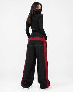 Ensemble de survêtement coupe-vent à jambes larges, ample, réfléchissant, personnalisé, OEM, vente en gros - Product Image 5