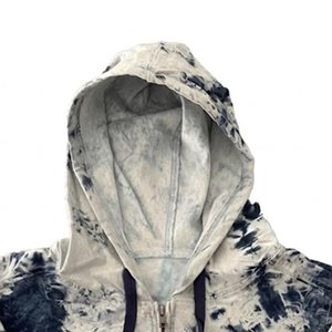 Sudadera con Capucha Tie Dye para Mujer, Personalizable con Logotipo, Manga Larga, Tejido de Algodón, Informal, para Otoño, con Bolsillos, Transpirable, Alta Demanda - Product Image 6