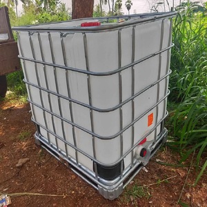 Réservoir IBC en PEHD 1000L de qualité supérieure et robuste pour le stockage d'eau et de liquides – Idéal pour la maison, le commerce de détail, les fermes, les hôtels, les restaurants – Construction durable - Product Image 5