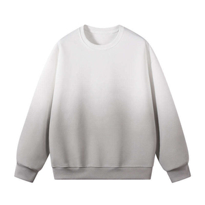 เสื้อสเวตเชิ้ตผ้าฝ้าย OEM ขายส่ง ผลิตจากผ้าฝ้ายฟลีซ สไตล์สตรีทแวร์สำหรับผู้ชาย MOQ ต่ำ สำหรับร้านเสื้อผ้าบูติกในสหรัฐอเมริกา - Product Image 2