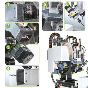 Máquina CNC para trabajar la madera, taladrar y fresar MX-868D multiestante con ATC para muebles de puertas y gabinetes - Product Image 6