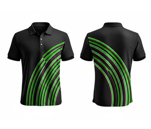 Men's Full Sublimation Polo <b>Shirt</b> Manufacturer Manufacturer Durable Stitching for Men Women Youth Quick-Dry Dry-Fit Active Polo - Product Image 1