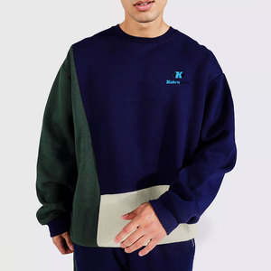Sudadera con logo personalizado para hombre, de alta calidad, muy vendida, de color sólido, estilo oversize, básica. - Product Image 1