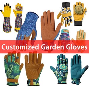 Premium Quality Nitrile Waterproof Right-Handed Gardening <b>Gloves</b> Full Cut-Resistance Durable Flexible Yard Thorn Proof <b>Gloves</b> - Product Image 3